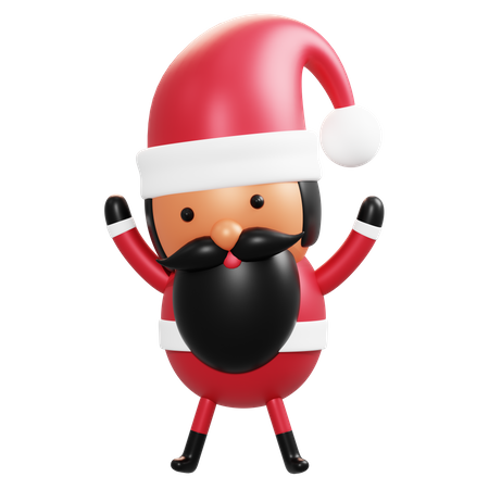 Santa Claus  3D Illustration