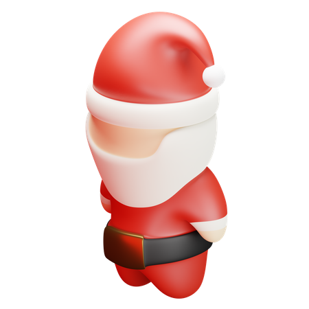 Santa Claus  3D Illustration