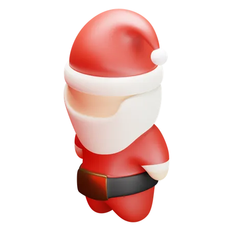 Santa Claus  3D Illustration