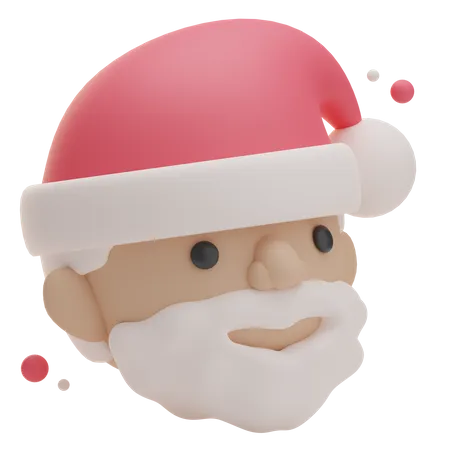 Santa Claus  3D Icon