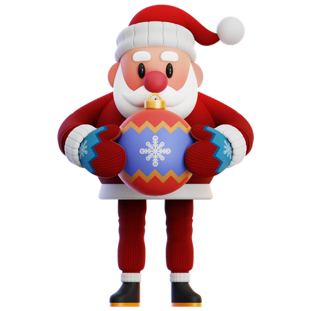 Santa Claus  3D Icon