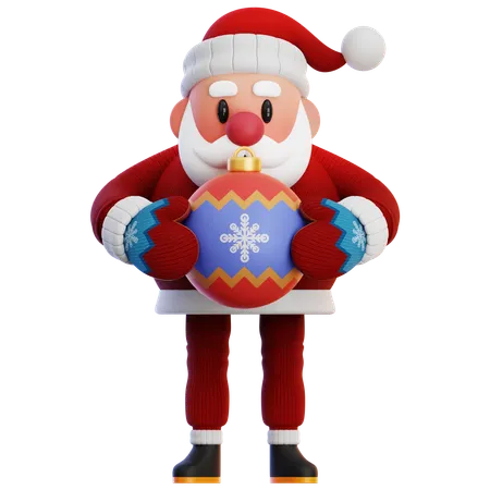 Santa Claus  3D Icon