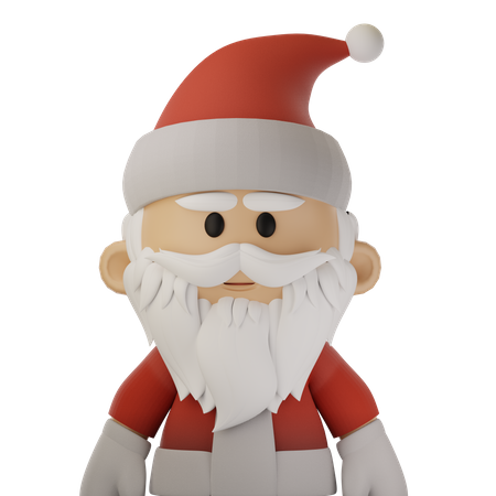 Santa Claus  3D Icon