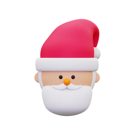 Santa Claus  3D Icon