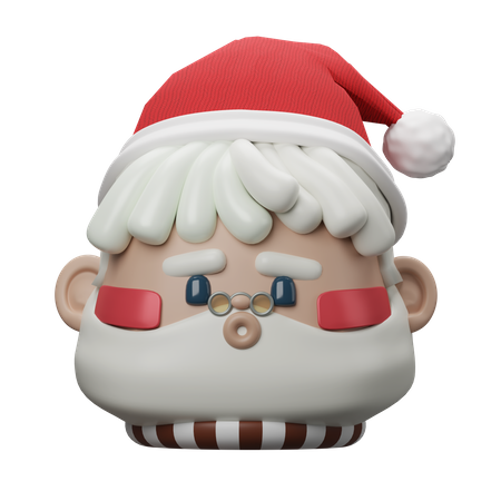 Santa Claus  3D Icon