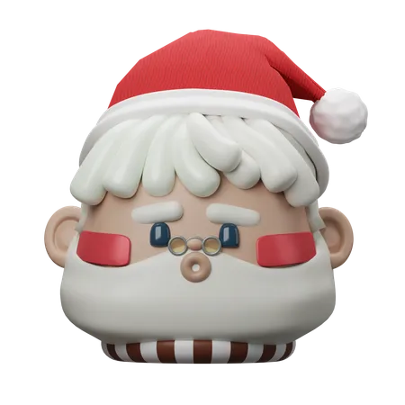 Santa Claus  3D Icon