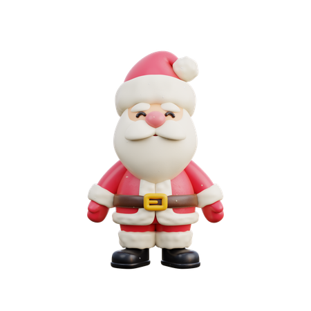 Santa Claus  3D Icon