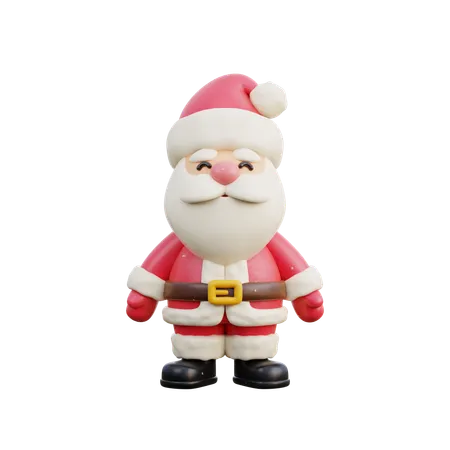 Santa Claus  3D Icon