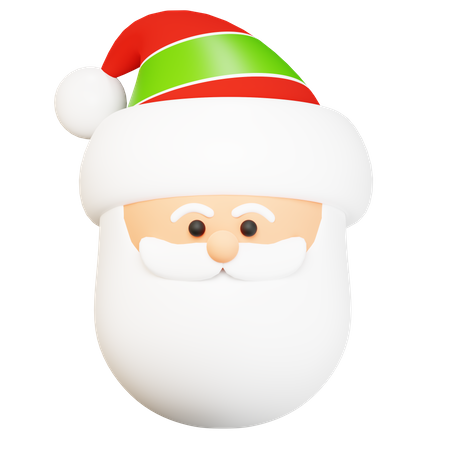 Papai Noel faz  3D Icon