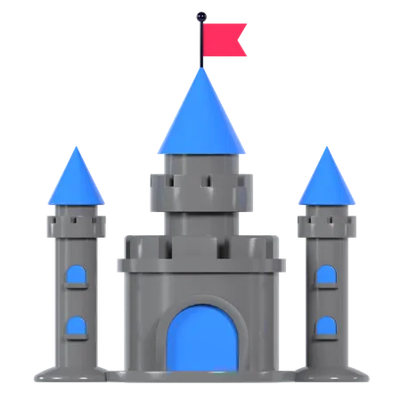 Castelo  3D Illustration