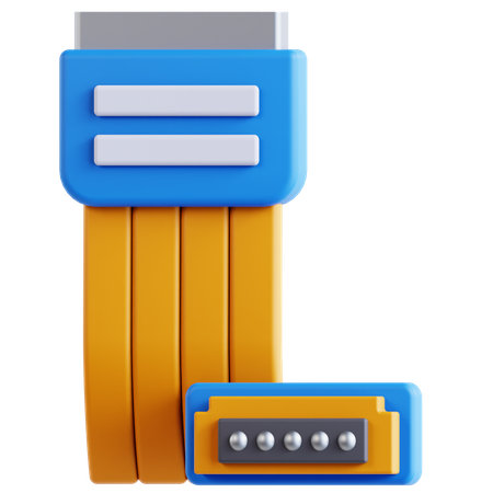 Sata Cable  3D Icon