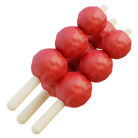 Palito satay  3D Icon