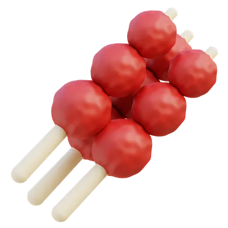 Palito satay  3D Icon