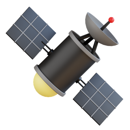 Satélite  3D Icon