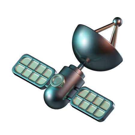 Satélite  3D Icon