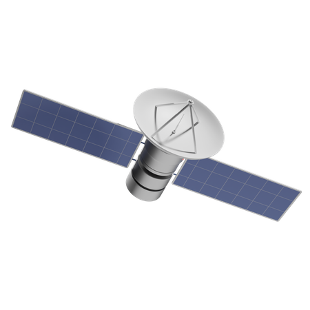 Satélite  3D Illustration