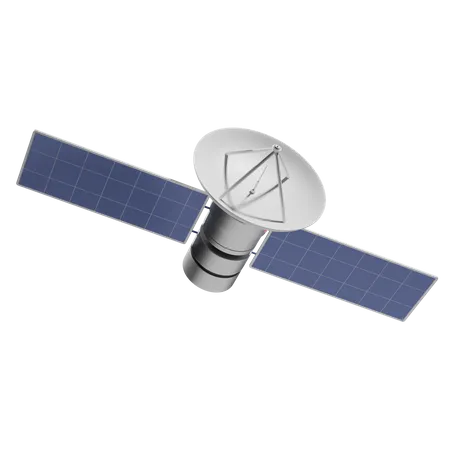 Satélite  3D Illustration