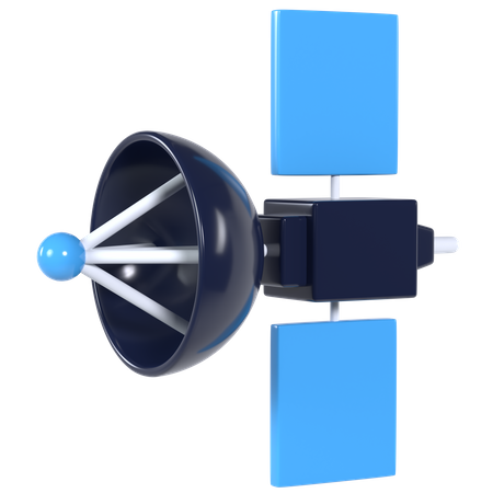 Satélite  3D Illustration