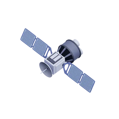 Satélite  3D Icon