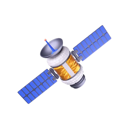 Satélite  3D Icon