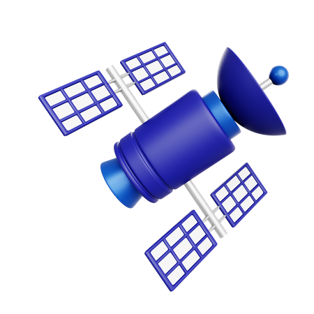 Satélite  3D Icon