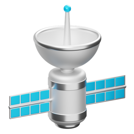 Satélite  3D Icon