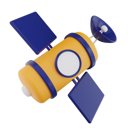 Satélite  3D Icon