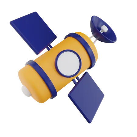 Satélite  3D Icon