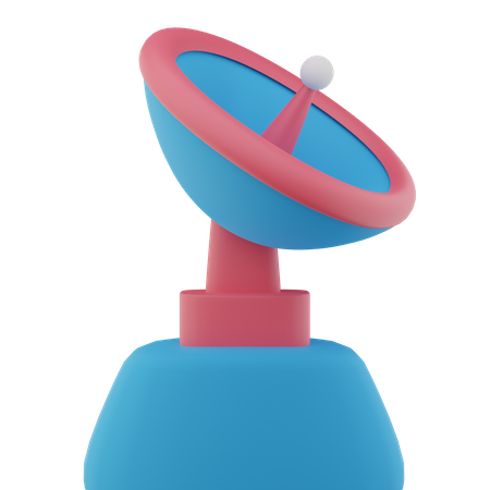 Satélite  3D Icon