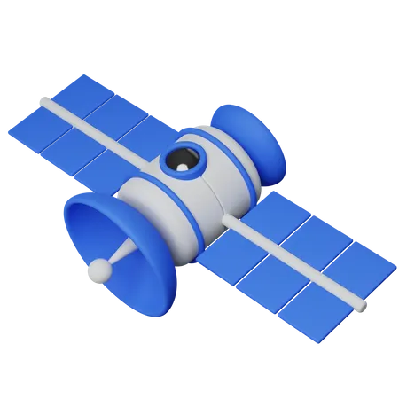 Satélite  3D Icon