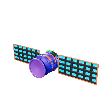 Satélite  3D Icon