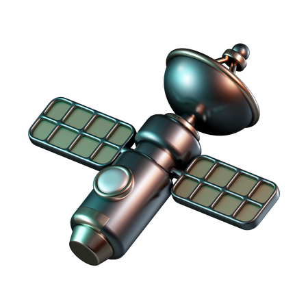 Satélite  3D Icon