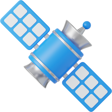 Satélite  3D Icon