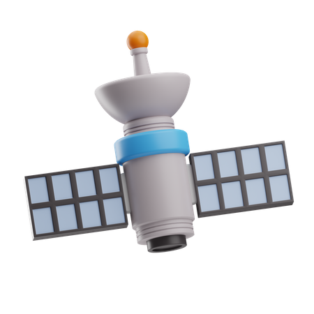 Satélite  3D Icon