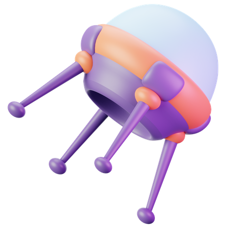 Satélite  3D Icon