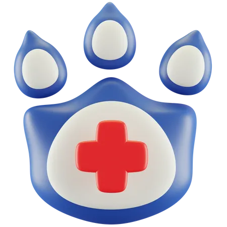 Saúde Animal  3D Icon