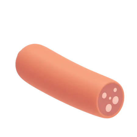 Sausage  3D Illustration