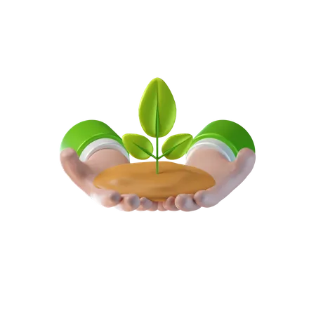 Save Ecology  3D Icon