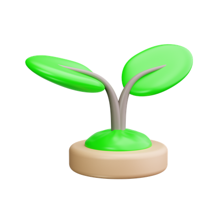 Save Plants  3D Icon