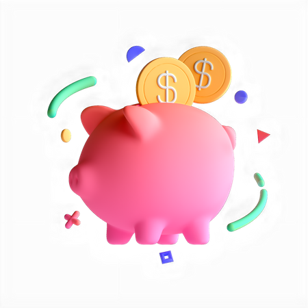 Save The Money  3D Icon