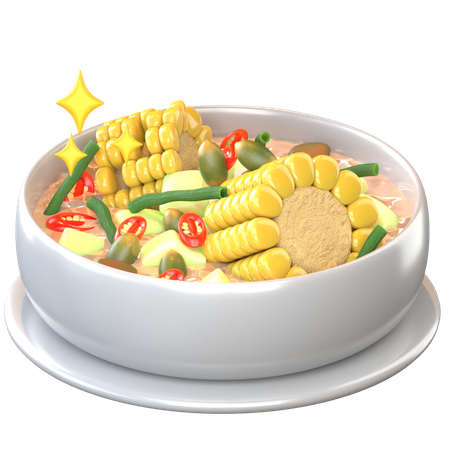 Sayur Asem  3D Icon