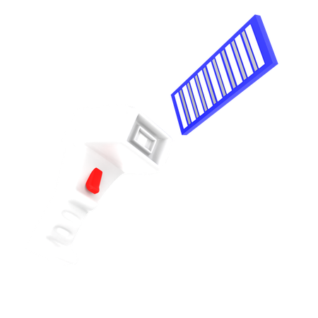 Lecteur de codes à barres  3D Icon