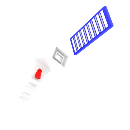 Lecteur de codes à barres  3D Icon