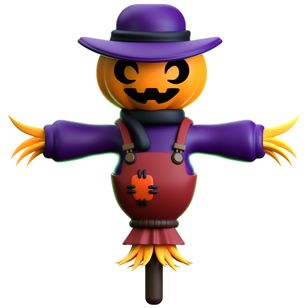 Scarecrow  3D Icon