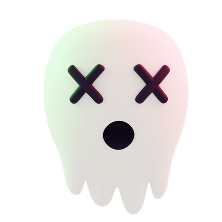 Scary Ghost  3D Icon