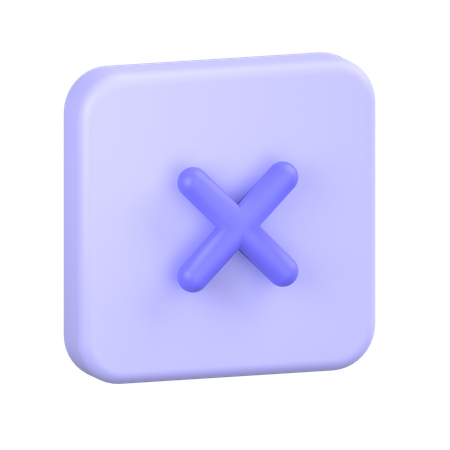 Schließen  3D Icon