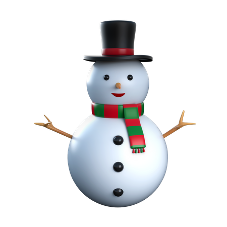 Schneemann  3D Icon