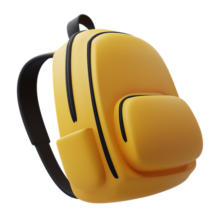 School Bag  3D Icon