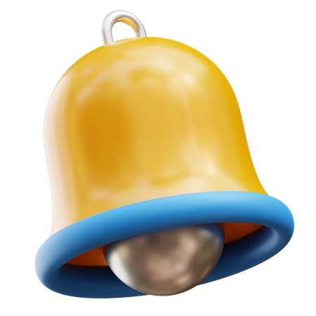 School Bell  3D Illustration