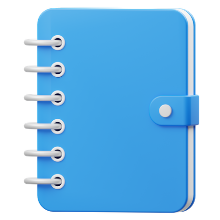 School Notebook  3D Icon